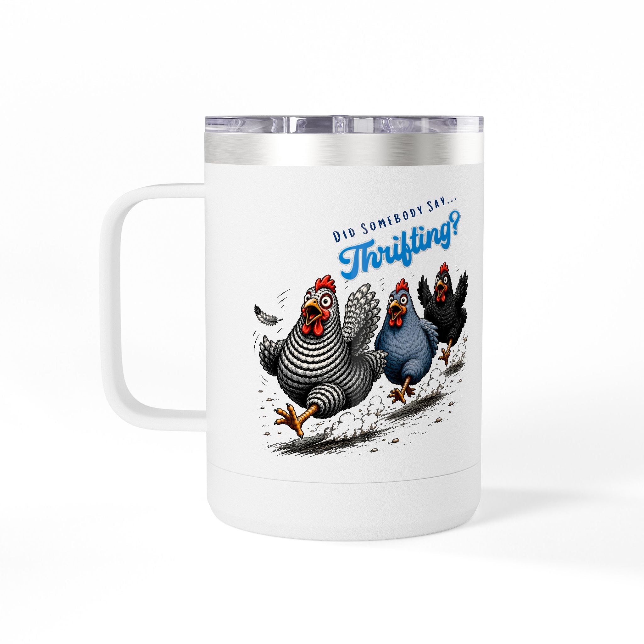 Coffee Mug Tumbler, 15oz