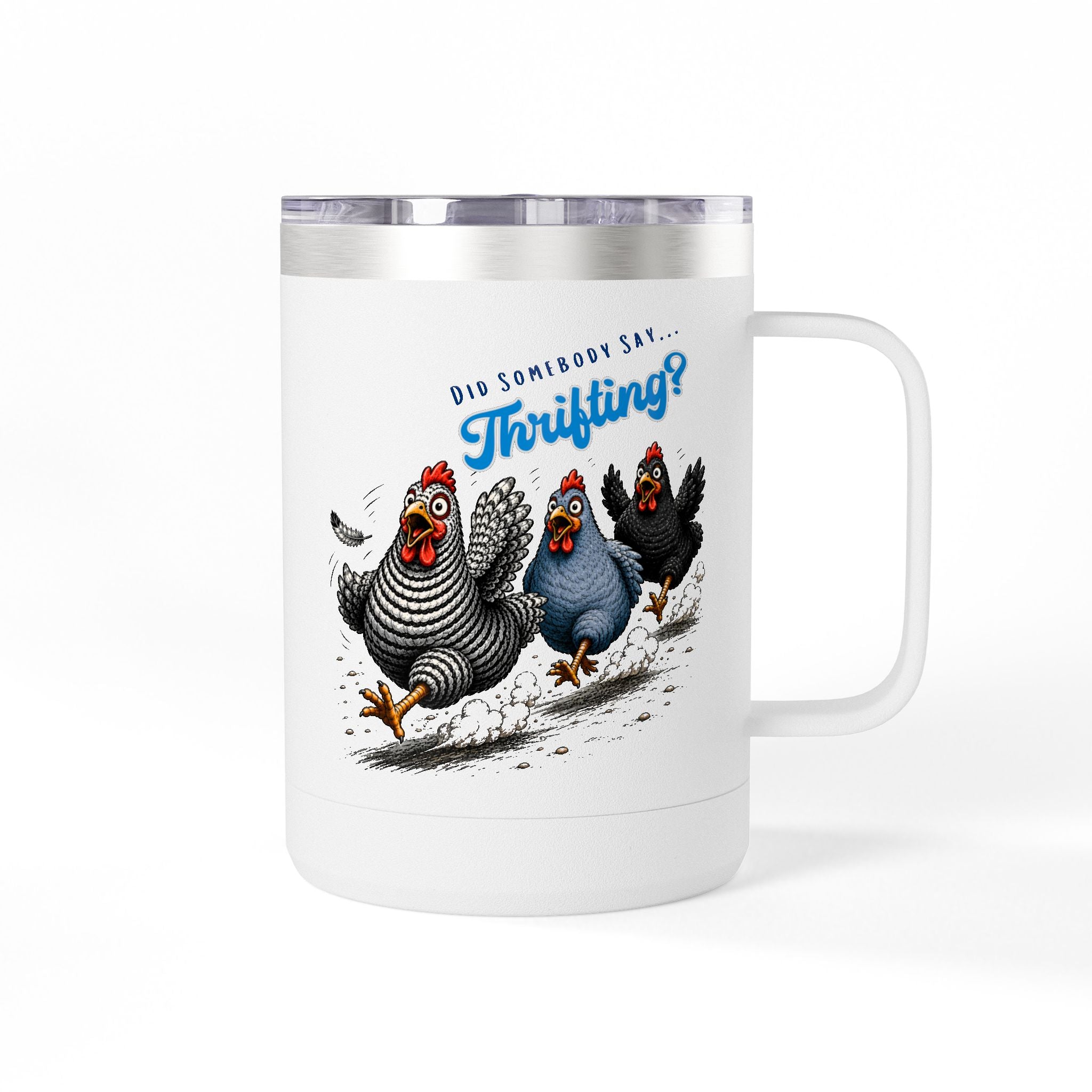 Coffee Mug Tumbler, 15oz