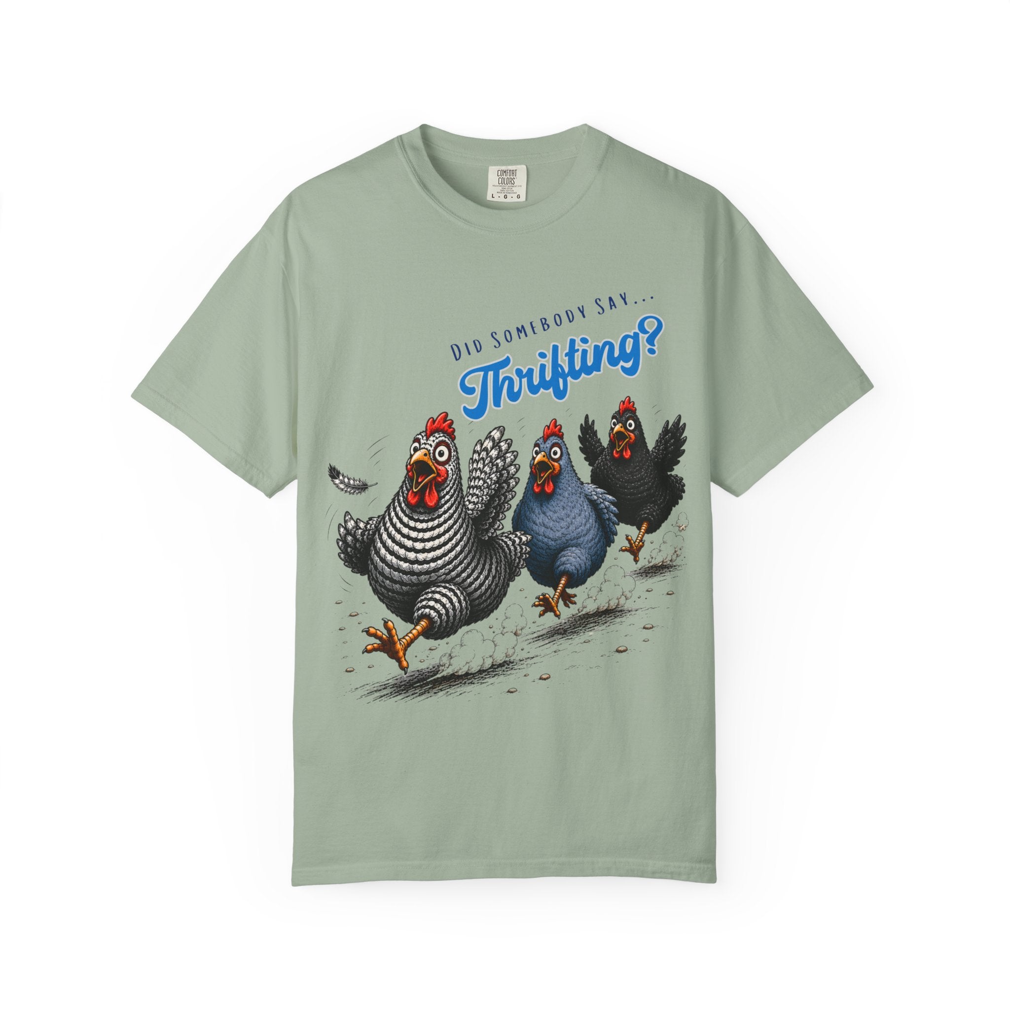 Vintage Thrifting T-Shirt Comfort Colors Thrift Lover Tee Funny Meme Shirt