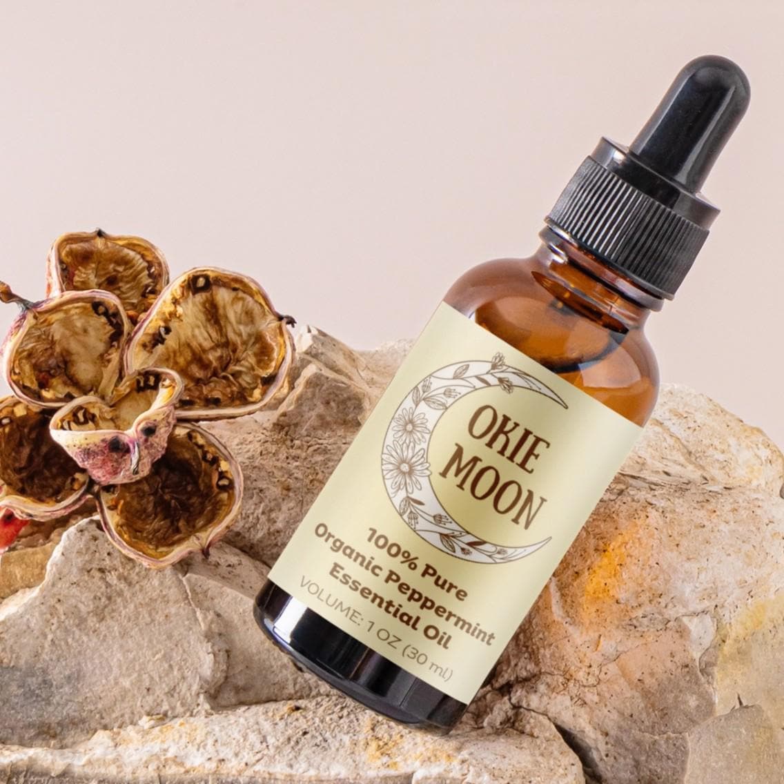 Organic Peppermint Essential Oil: Pure Steam Distilled, Therapeutic Grade, Christian Gift for Women