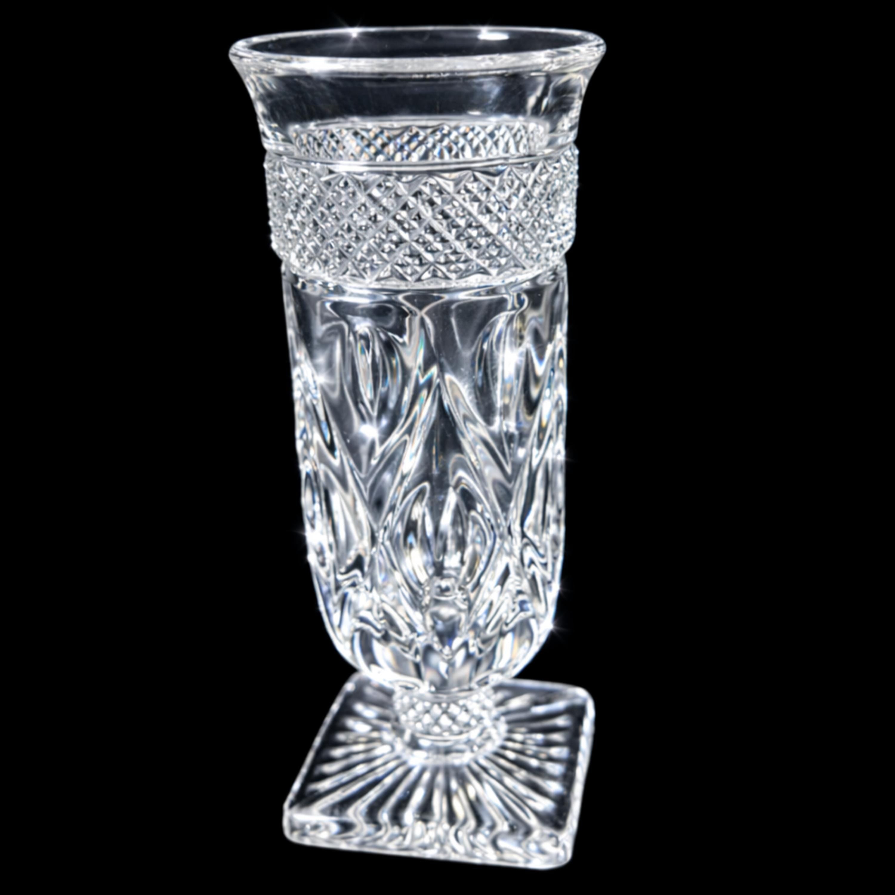 Imperial Cape Cod Parfait Glasses Clear Pressed Glass Vintage Dessert Cups Set of Six