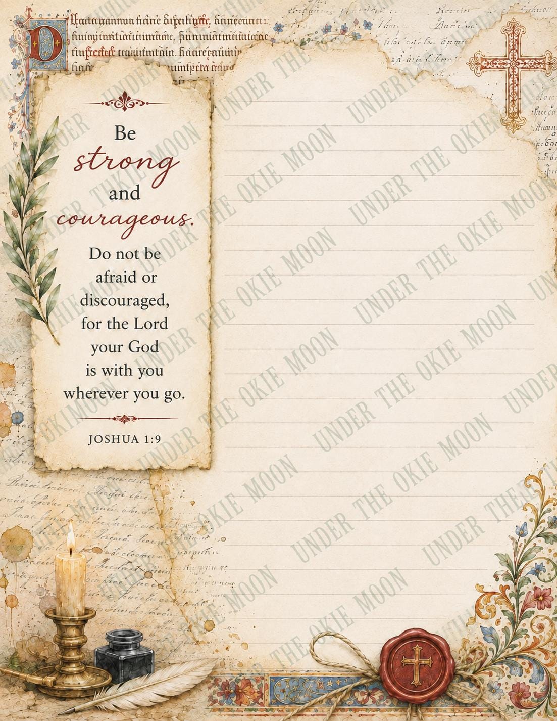 Christian Junk Journal Kit Prayer Cards Bible Journaling Scripture Verse Ephemera Printables Digital Download