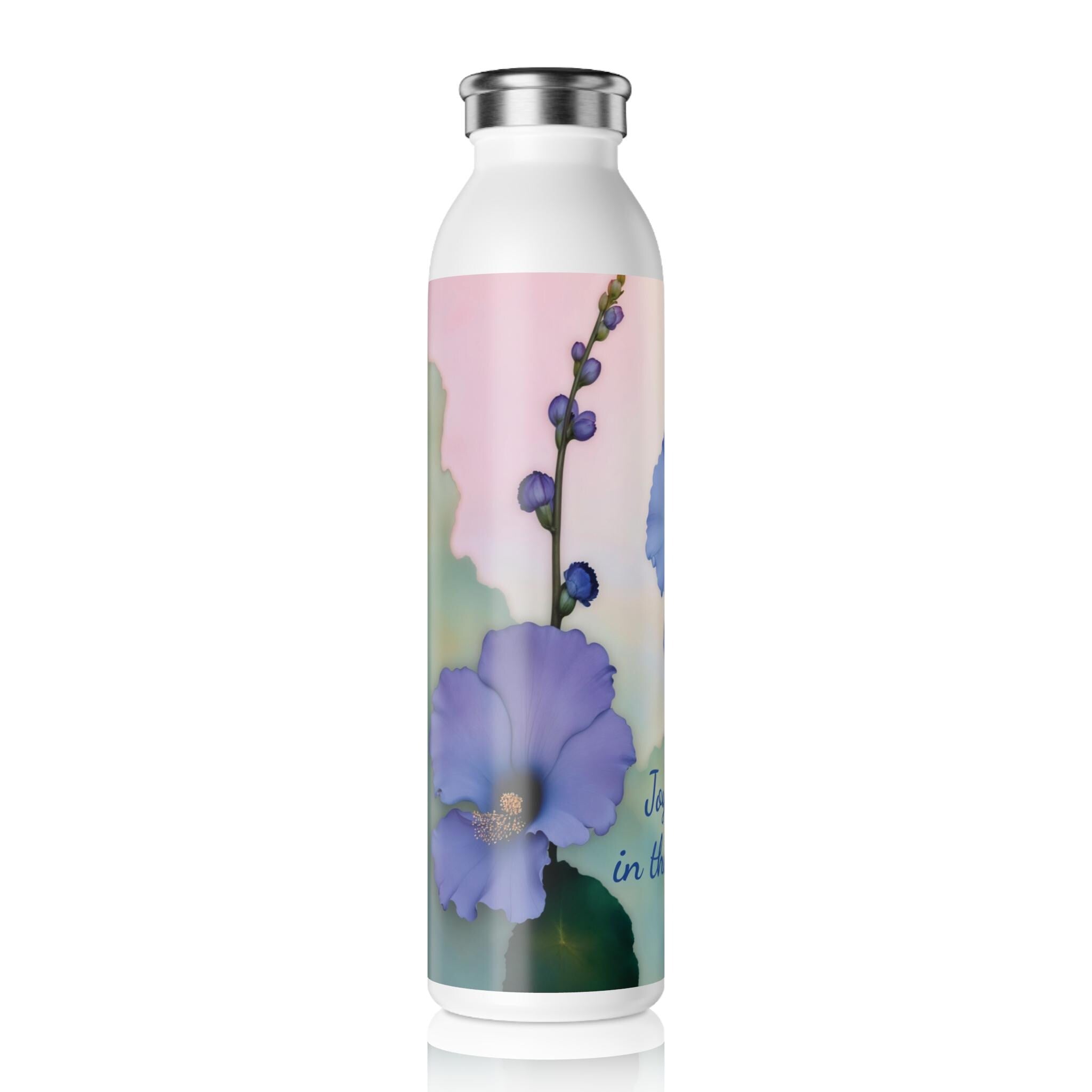 Christian Water Bottle Bible Verse Psalm 30:5 Gift for Women