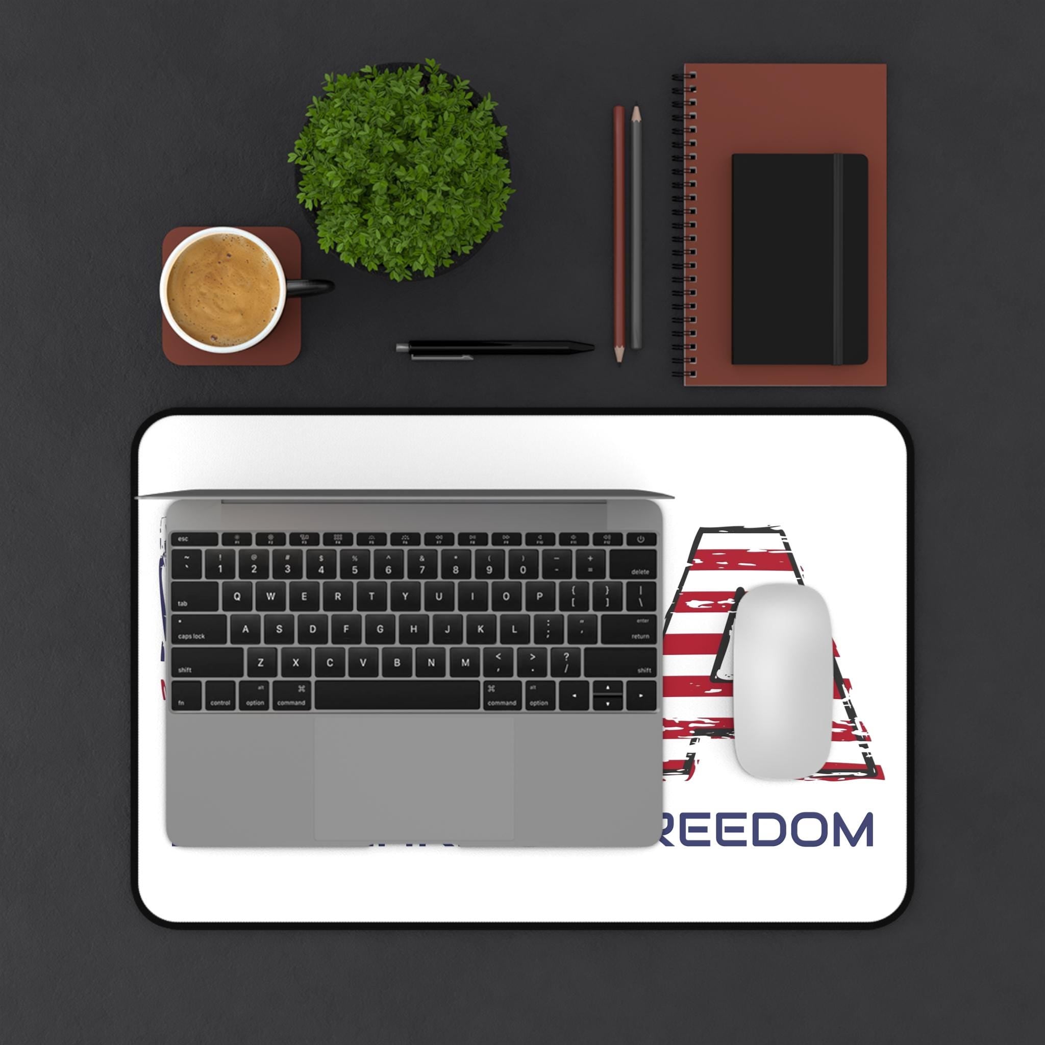 USA 250 Patriotic Desk Mat, Semisesquicentennial Decor, 250th Anniversary, Independence Day Gift